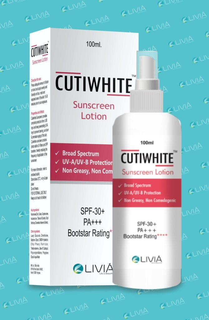 Cutiwhite SPF 30 Buy Best Sunscreen Lotion in India Livia