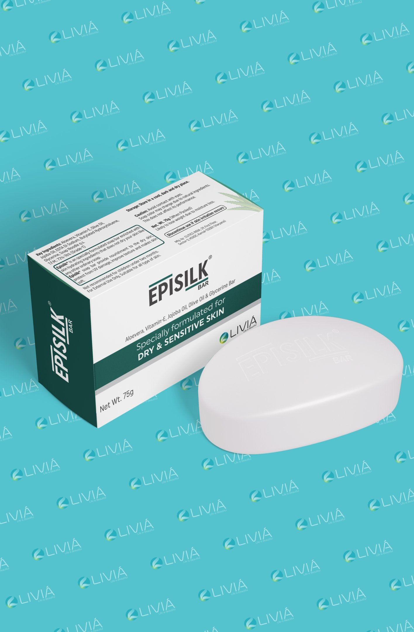 Episilk Bar Skin Care Soap