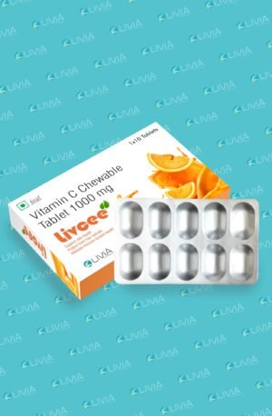 LIVCEE vitamin C 1000mg Chewable tablet