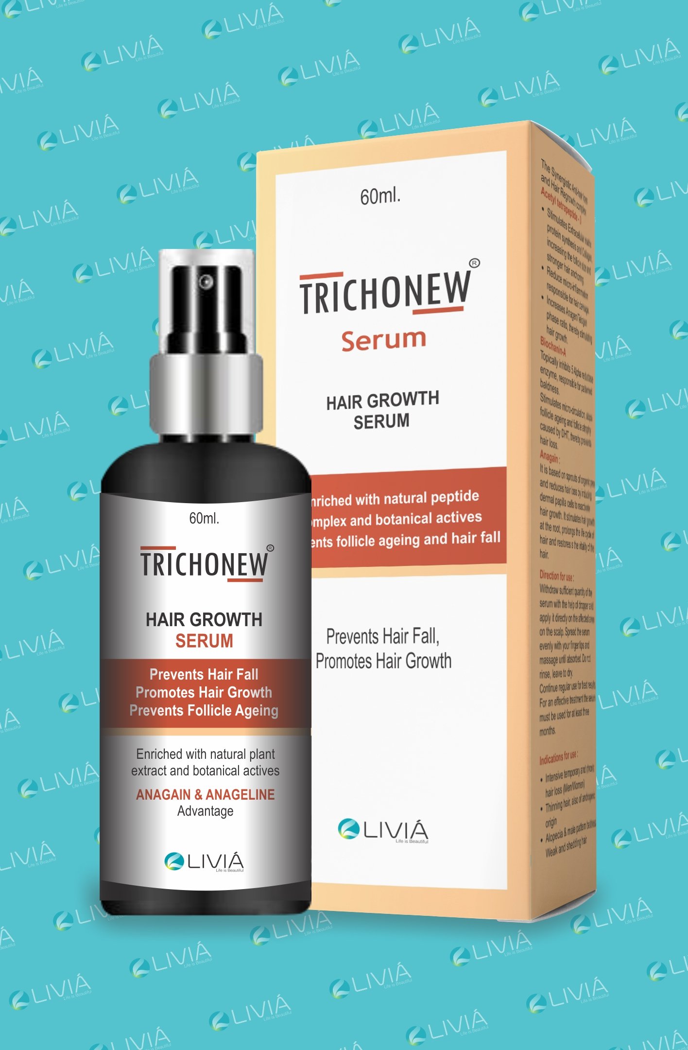 Trichonew - Best Hair Growth Serum in India | Livia Healthcare